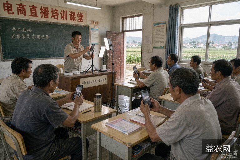 电商培训班开到田间地头 返乡青年学会用手机“种”出好日子